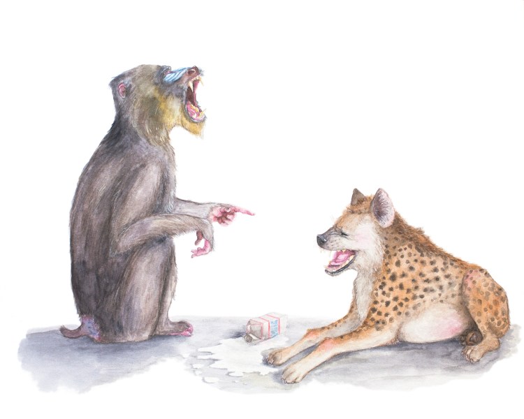 Laughing Over Spilt Milk